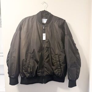 Old Navy Black Bomber Jacket